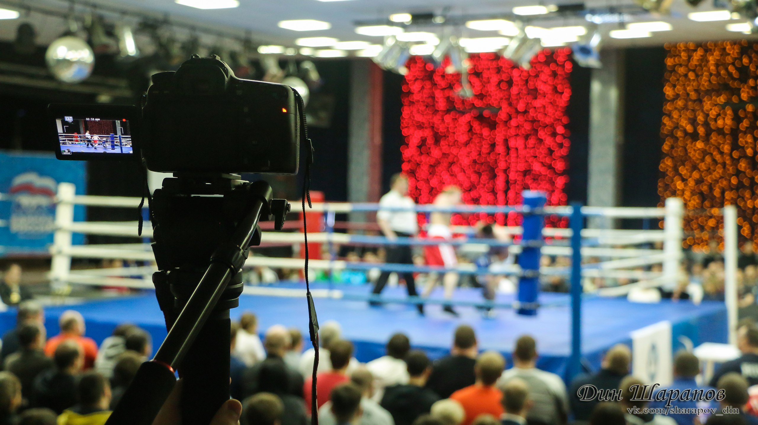 видеосъемка бокс и спортивные мероприятия