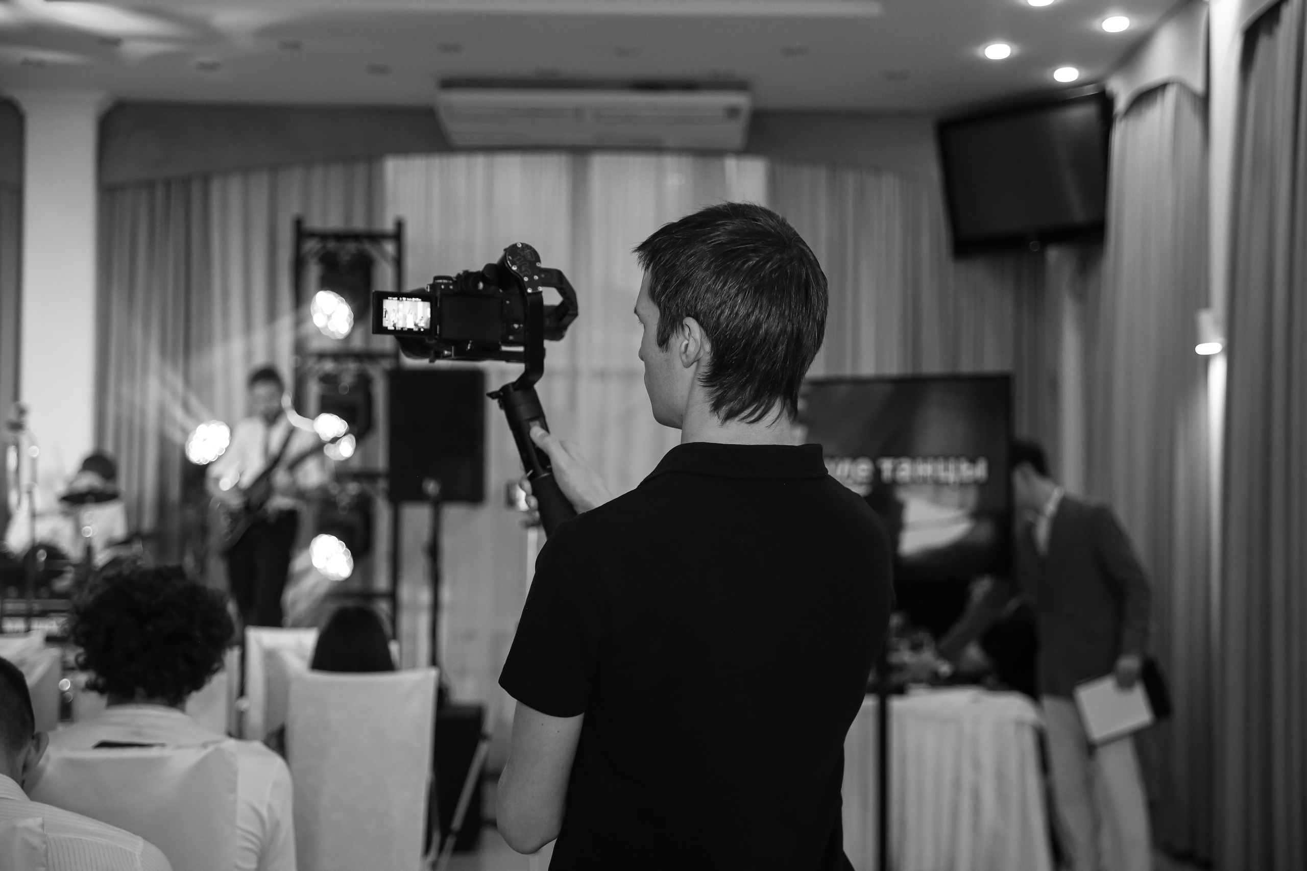 Репортажная видеосъемка мероприятий в Москве